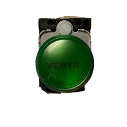 Voyant LED ventil vert 230 V