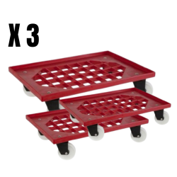 LOT DE 3 Roule-Bac...