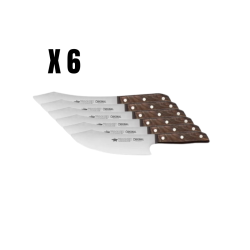LOT DE 6 couteaux côte de...