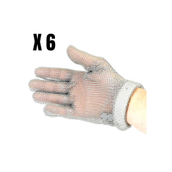 LOT DE 6 Gants 5 doigts...