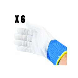 LOT DE 6 Gants anti-coupure...