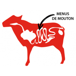 Boyaux de mouton qualité AB 120M : en pot (par GUIRAUD DISTRIBUTION)